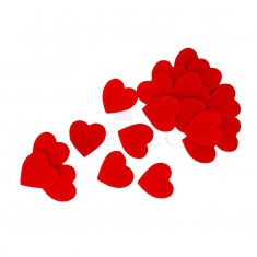 Red Hearts made from Sugarpaste 20pcs Dim3x3cm