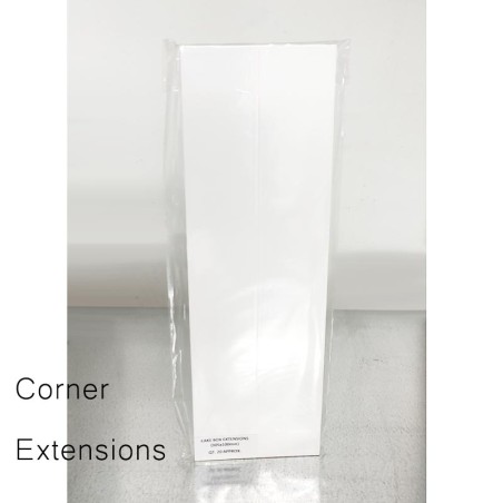 Cake Box Extension Corners Η30cm, 20 pieces per pack