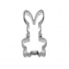 Mini Easter Bunny Metallic Cookie Cutter 1,7xΥ3cm