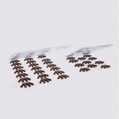 Κορώνες - Απλό Καλούπι Σοκολάτας 4g SP