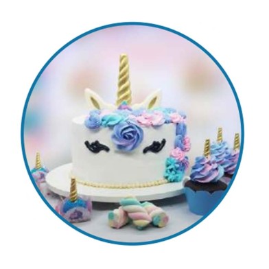Unicorn Horns and accessories Simple Chocolate Mold SP