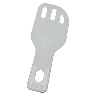 Special White Spatula for Mixing Chocolate L18,4 X W6,7