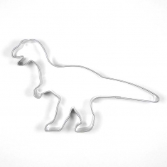 T Rex Dinosaur Inox Cookie Cutter 10,5x6,3cm.