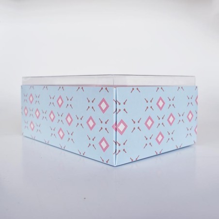 Light Blue Box Base 22x15εκ