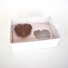 Insert BWB Medium Geometric Lovers Hearts for Box 22x15cm