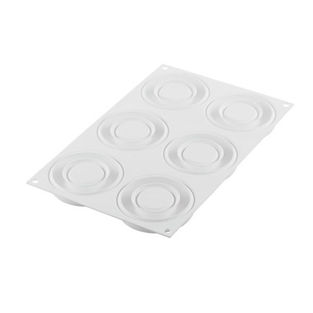 Promise65 - Silicone 6cm Rings Mould and Cutter KIT Dim.Ø85/44 H20mm by Silikomart