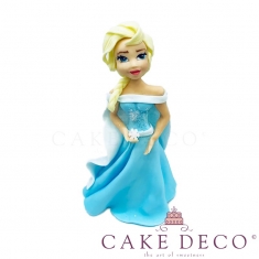Cake Deco princess of the ice (inspired by the disney figure Elsa)