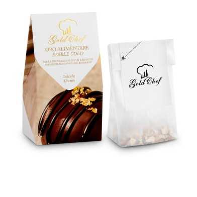 Edible Gold Crumbs 70μg bag 23kts.