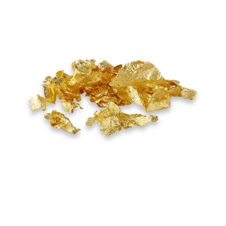 Edible Gold Flakes 70μg bag 23kts.