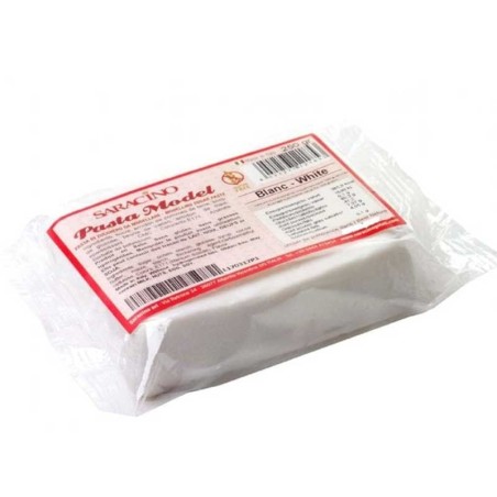 White Modeling Paste By Saracino 250g.