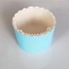 Light Blue - Ciel Cupcake Baking Cases  with anti-stick liner D7xH4,5cm. 65pcs