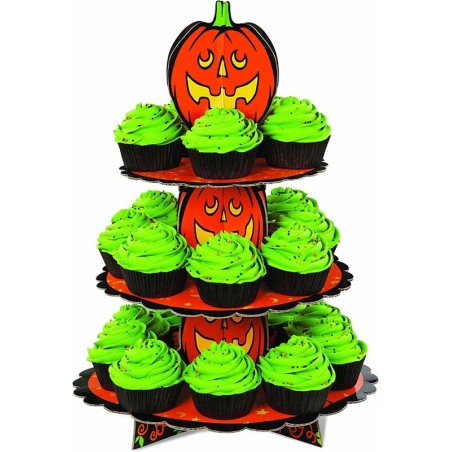 Βάση Κολοκύθα για Halloween Muffin/Cupcakes 1τεμ. Wilton