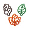 Autumn Leaves Set of 3 Plastic Cookie Cutters by Decora