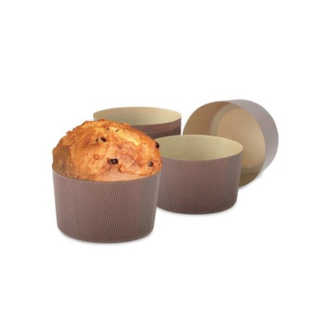 750g Canasta/Panettone Oven Safe Baking Paper Pan 1pc