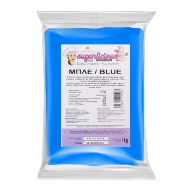 Blue Sugarlicious Professional Sugarpaste 1kg