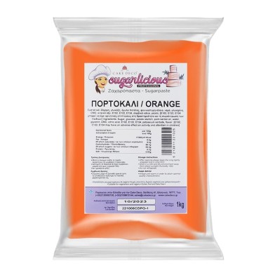 Orange Sugarlicious Professional Sugarpaste 1kg
