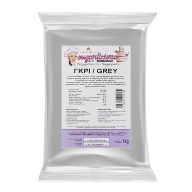 Grey Sugarlicious Professional Sugarpaste 1kg