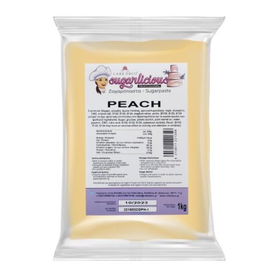 Peach Sugarlicious Professional Sugarpaste 1kg