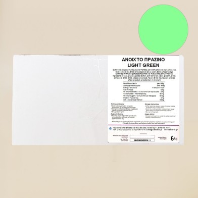 Light Green Sugarlicious Professional Sugarpaste 6kg.