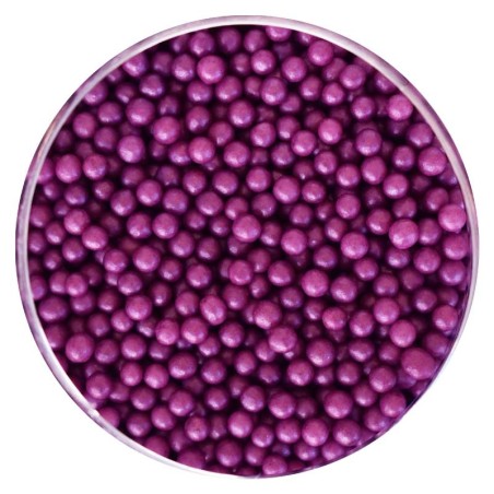 Aubergine Pearlicious Pearls D4mm 1kg TiO2 Free