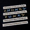 Tappit - Κουπάτ της FMM Chunky Funky Λατινική Αλφάβητος και Νούμερα