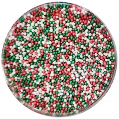 Sprinklicious Glimmer Christmas Non Pareil Sprinkle 1kg E171 Free