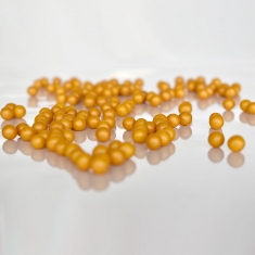 Gold Pearls 7mm 1kg E171 Free