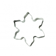 Snowflake Inox Cookie Cutter 8,2x8,2cm