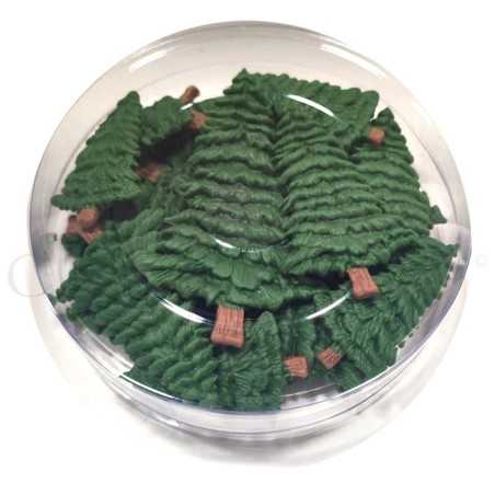 Christmas Trees - Edible Decoration by Cake Deco, 3 sizes 20pcs, H5-8,5cm