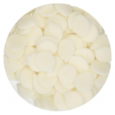 Λευκή απομίμηση Σοκολάτας Funcakes Deco Melts χωρις E171 1κ.