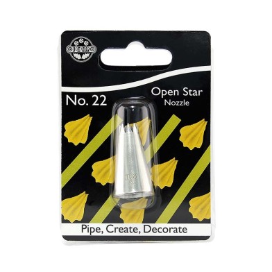 Open Star Nozzle No.22 9mm