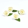 Λευκά Τριαντάφυλλα Σετ 40 τεμ. 2εκ.
