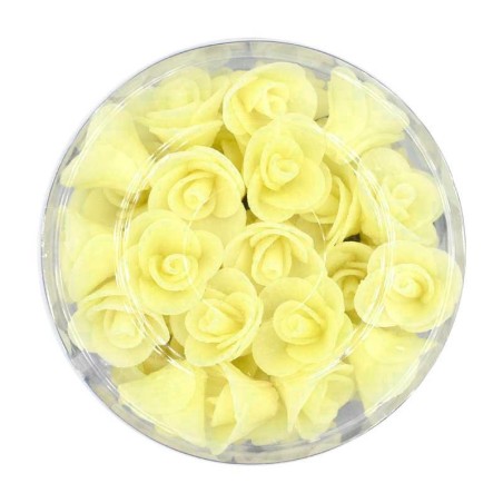 Κίτρινα Τριαντάφυλλα Σετ 40 τεμ. 2εκ.