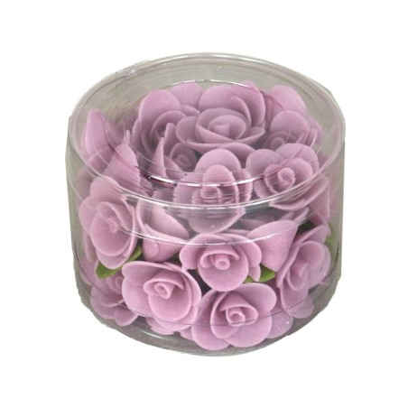 Lilac Roses Set of 40 - 2cm
