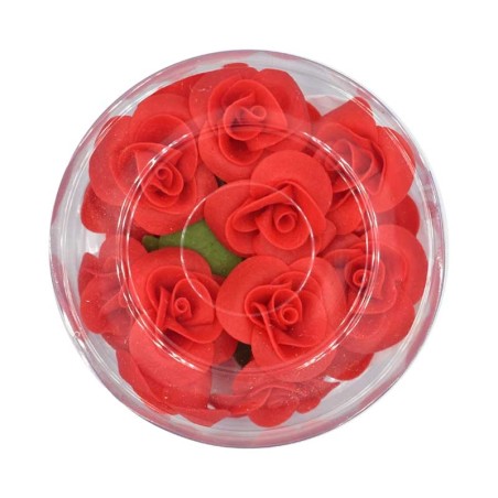 Red Roses Set of 15 - 3cm