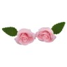 Pink Roses Set of 5 - 5cm