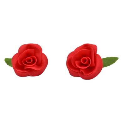 Red Roses Set of 5 - 5cm