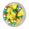 Easter Icing Decorations Yellow Chickies 8pcs