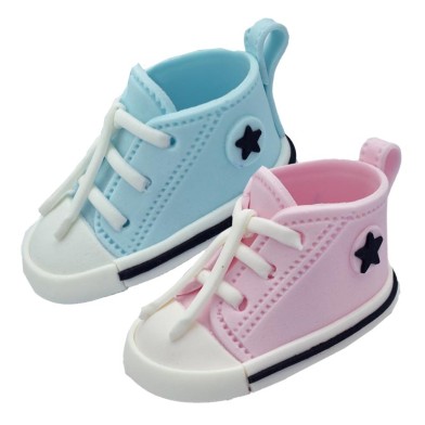 All Star Shoes - Baby Blue & Baby Pink