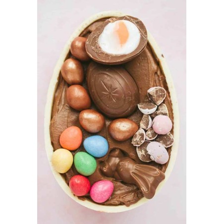 Half Easter Egg Shell for filling - Milk Chocolate 200g