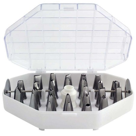 Small Deluxe PME Nozzle Set 29 pieces with carry box