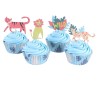 Go Wild Safari Animals Cupcake and Toppers Set by PME 24pcs