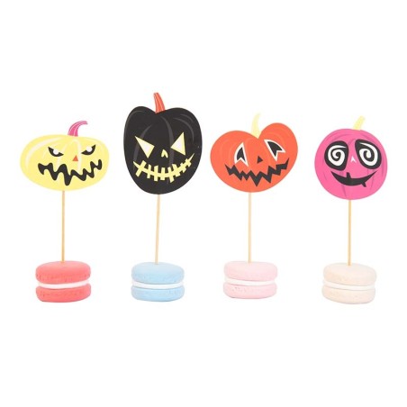 Spooky Halloween Pumpkins Cupcake and Toppers Set by PME 24pcs