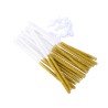 Gold Glitter Tall Candles 16pcs H18cm. by PME