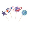 Out of this World Space Cupcake and Toppers Set by PME 24pcs