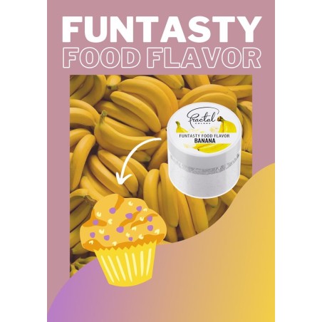 Banana Food Flavor in Dust format 30g