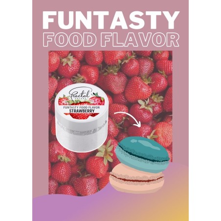 Strawberry Food Flavor in Dust format 30g