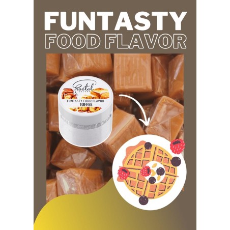 Toffee Food Flavor in Dust format 30g