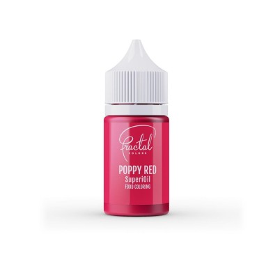 Poppy Red Superioil Oil Based Food Color 30g