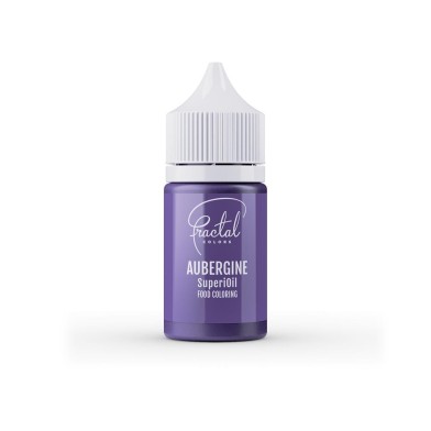 Aubergine Purple Superioil Oil Based Food Color 30g